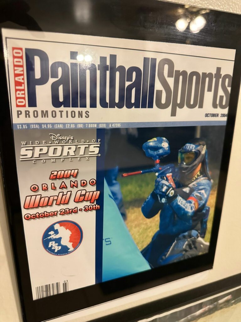 Photo of the cover of Orlando Paintball Sports | October 2004.